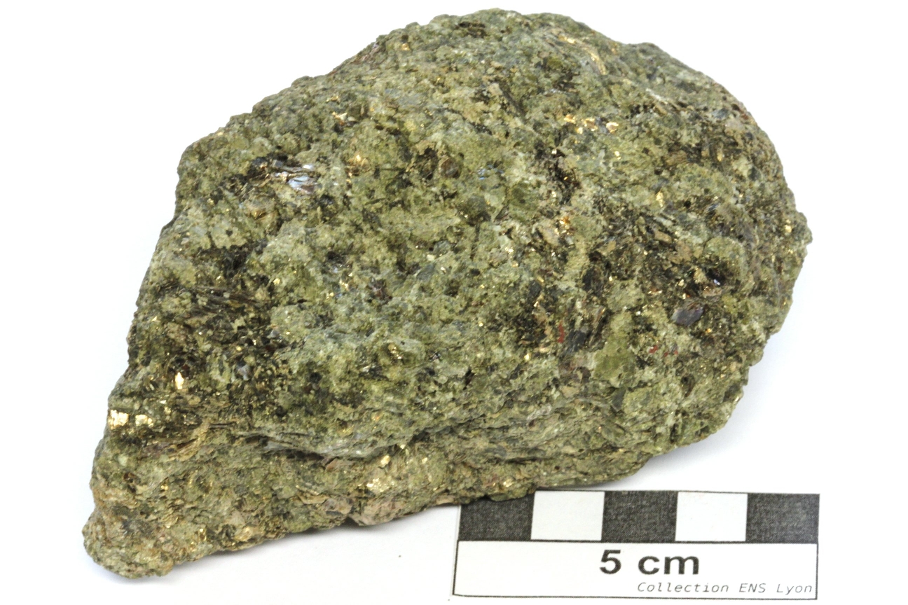 Pyroxénite  Pyroxénite à phlogopite  Complexe de Phalaborwa  Mine de Phalaborwa